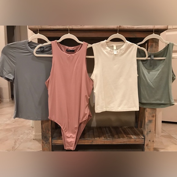 SKIMS & SHEIN Bundle - Women's Tops & Bodysuit - Size Large (Lot of 4 Pieces) - Picture 3 of 17